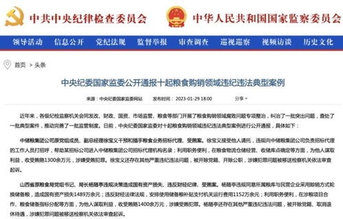 中纪委发布反腐月报 1月29人被查